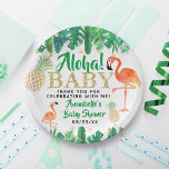 Tropical Summer Beach Luau Boys Baby Dusche Pappteller<br><div class="desc">Feiern Sie stilvoll mit diesen trendigen Baby-Dusche-Papier-Tellern. Das Design ist leicht mit Ihrer eigenen Formulierung zu personalisieren und Ihre Familie und Freunde werden begeistert sein,  wenn sie diese fabelhaften Party-Teller sehen. Matching-Elemente sind in der Auflistung verfügbar.</div>