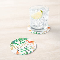 Tropical Summer Beach Luau Boys Baby Dusche