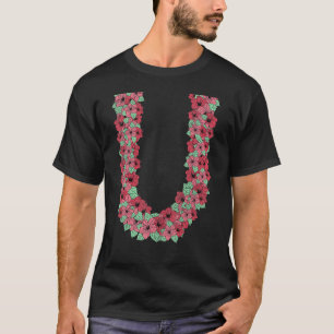 Tropical Summer Hawaii Hibiskus Blume Floral Lei T-Shirt