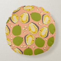 Tropical Summer Jackfruits Pattern - Exotic Frucht