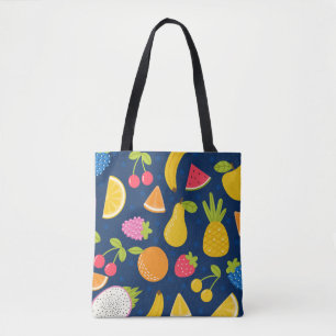 Tropical Summer Waves Beach Party Muster Tasche