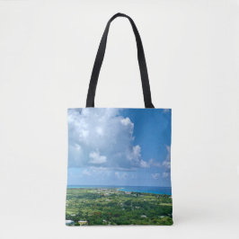 Tropical Sunny Caribbean Islands Zielort Tasche
