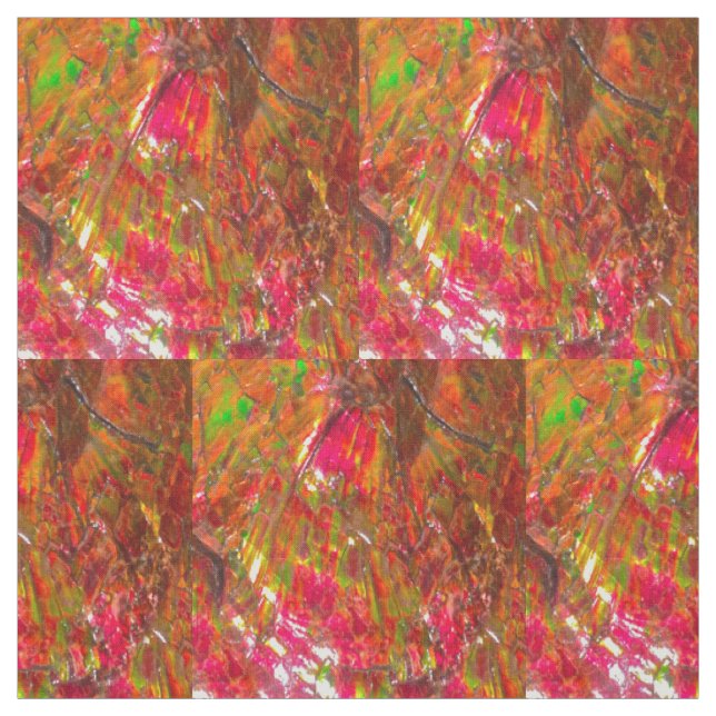 Tropical Sunset Ammolit Stoff (Muster)