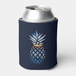 Tropical Sunset Beach Ananas mit Ozean Dosenkühler