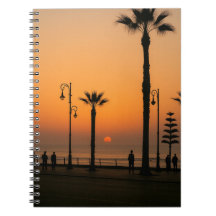 Tropical Sunset Notebook - Inspirierend und Friedl