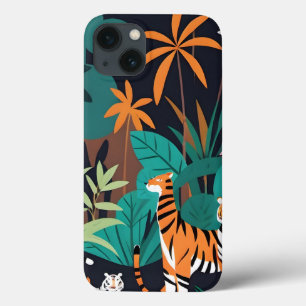 Tropical Tiger Trio Case-Mate iPhone Hülle