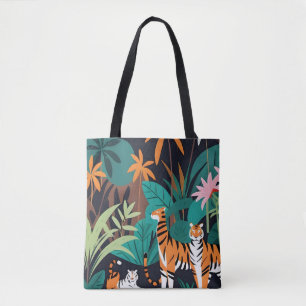 Tropical Tiger Trio Tasche