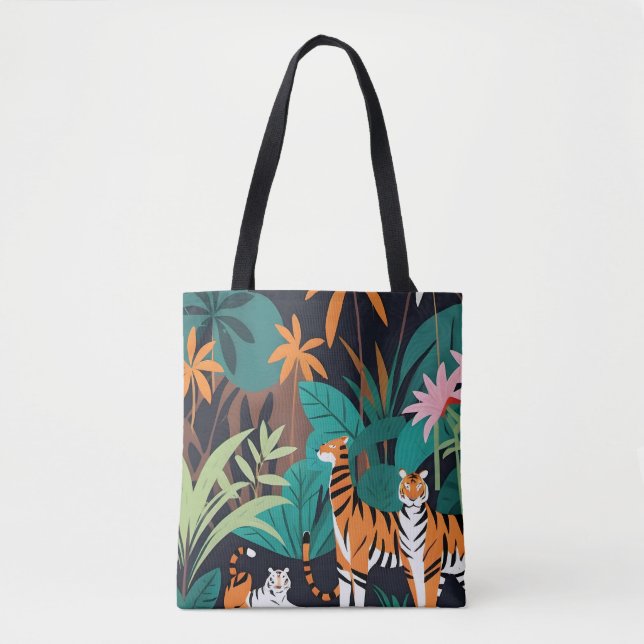 Tropical Tiger Trio Tasche (Vorderseite)