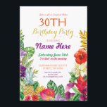 Tropical Tiki Aloha Chalk Geburtstagsparty Einladu Einladung<br><div class="desc">Elegantes Aloha Nights Party,  ideal für JEDES ALTER. ÄNDERN SIE DEN TEXT EINFACH,  UM IHR PARTY . Rückdruck im Lieferumfang enthalten.</div>