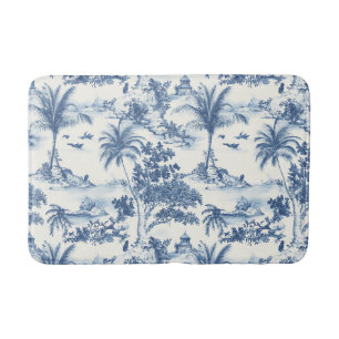 Tropical Toile De Jouy Badematte