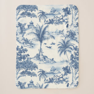 Tropical Toile De Jouy Sherpadecke