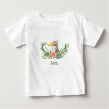 Tropical Toucan Bird Floral Baby Dusche