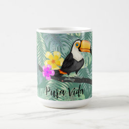 Tropical Toucan Pura Vida Kaffeetasse