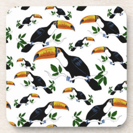 Tropical Toucans - Playful Jungle Getränkeuntersetzer
