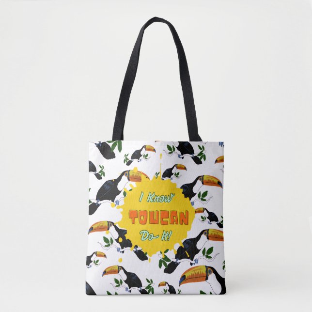 Tropical Toucans - Playful Jungle Tasche (Vorderseite)