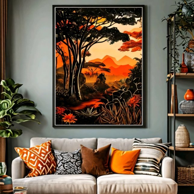 Tropical Twilight Leinwanddruck (Von Creator hochgeladen)