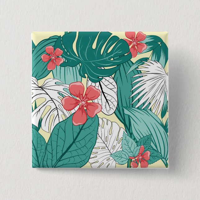 Tropical Vibe Button (Vorderseite)
