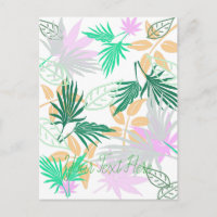 Tropical Vibes Blätter Pflanze