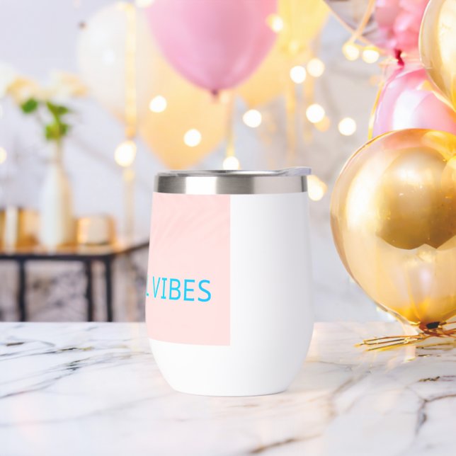 Tropical Vibes Water Flasche - Blush Aqua (Junggesellenabschied)