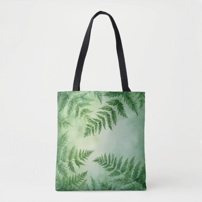 Tropical Vibes Watercolor Totbeutel Tasche (Vorderseite)