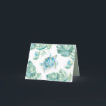 Tropical Vielen Dank, dass Sie Notizen Wasserfarbe<br><div class="desc">Mit diesen tropischen Noten bedanken Sie sich für Ihre Dankbarkeit im eleganten Stil. Die Vorderseite zeigt meine originale Aquarellschildkröte neben den tropischen Blätter der Monstera-Palmen. Personalisieren Sie die Innenseite mit einem benutzerdefinierten Gruß oder verlass es leer, um Ihre persönliche Note zu handschreiben. Diese Karten wurden für die Koordination mit meiner...</div>