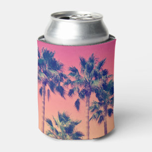 Tropical Vintag Palm Trees Girly Dosenkühler