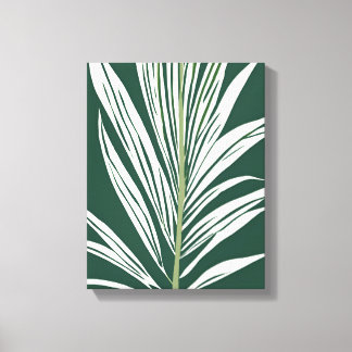 Tropical wall art - tropical leaf leinwanddruck