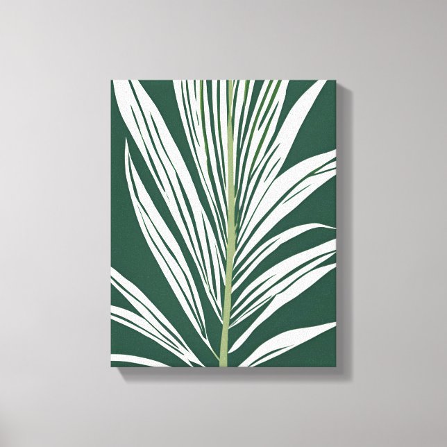 Tropical wall art - tropical leaf leinwanddruck (Vorderseite)