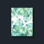 Tropical Watercolor Monstera Palm Blätter Leinwanddruck<br><div class="desc">Fügen Sie Ihrer Zuhause eine Touch tropischer Eleganz hinzu mit diesem atemberaubenden, gewickelten Leinwand-Druck mit Aquarellmonstera-Palmen-Blätter von Victoria Grigaliunas of Do Tell A Belle. Dieses exquisite Kunstwerk zeigt große Blätter aus Palmen in lebhaften Grüntönen und bringt die Schönheit der Natur in sich. Diese tropische Kunstdruckerei, die perfekt geeignet ist, um...</div>