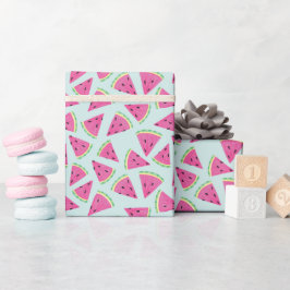 Tropical Watermelon Fruchtmuster Geschenkpapier