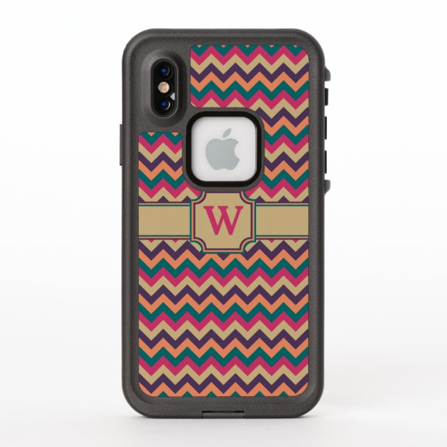 Tropical Zigzag Lifeproof Case (Rückseite)