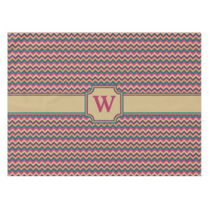 Tropical Zigzag Tablecloth Tischdecke