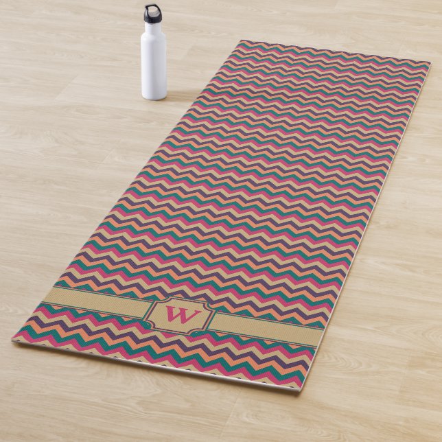 Tropical Zigzag Yoga Mat Yogamatte (Beispiel)
