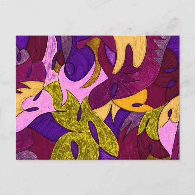 Tropicali-Peach-Kanal Postkarte (Vorderseite)