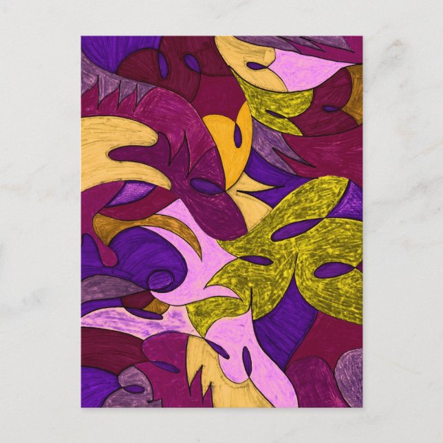 Tropicali-Peach-Kanal Postkarte (Vorderseite)