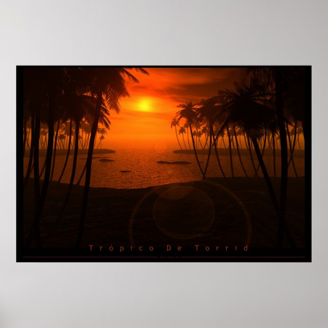 Trópico De Torrid Poster (Vorne)