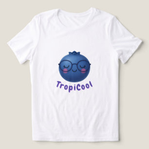 TropiCool Blueberry - Crowned & Niedlich Edition Tri-Blend Shirt