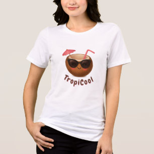 TropiCool Kokosnuss - tropisches Niedliches und we Tri-Blend Shirt