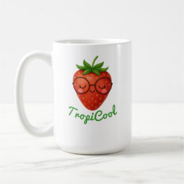 TropiCool Strawberry - Niedlich & frisch Sommer Kaffeetasse