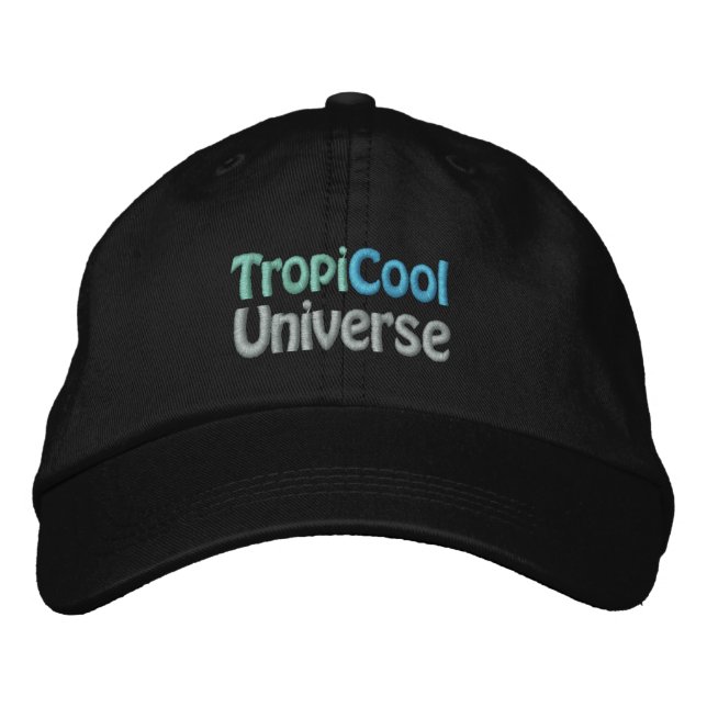TropiCoolUniverse 3 Bestickte Kappe (Vorderseite)
