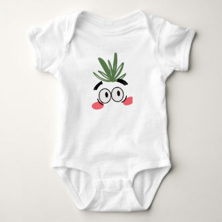 TropiFace" Das spiky Lächeln Baby Strampler