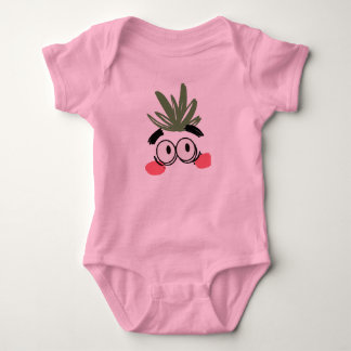 TropiFace" Das spiky Lächeln Baby Strampler