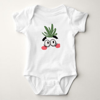 TropiFace" Das spiky Lächeln Baby Strampler