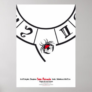 Tropique de San Fermin Poster
