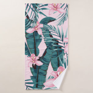 Tropique peinture d'été sans couture motif avec pa