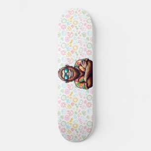 Tropisch/Beach yeti/bigfoot Skateboard