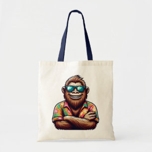 Tropisch/Beach yeti/bigfoot Tragetasche