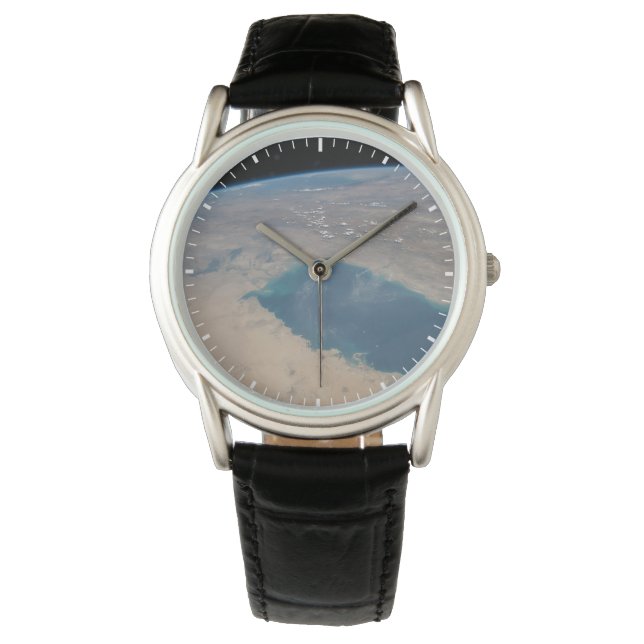 Tropisch blaue Gewässer des Persischen Golfs. Armbanduhr (Vorderseite)