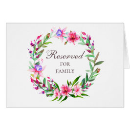 Tropisch-blumengeschmückte Hochzeitsmarke "Waterco