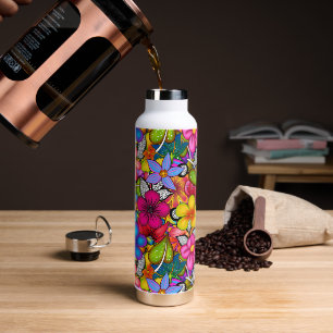 Tropisch Botanisch  Trinkflasche